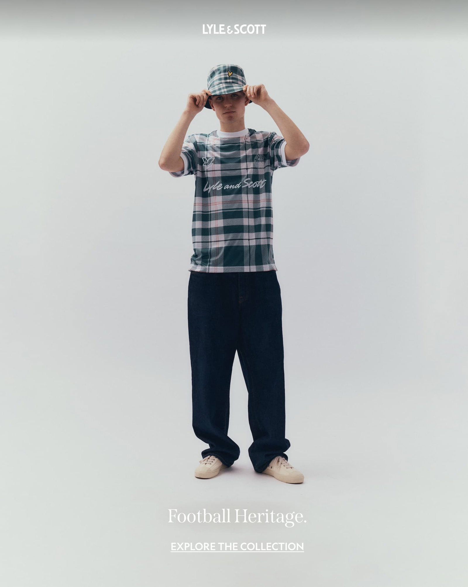 Model wearing Polo Shirt