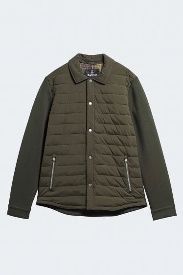 KNOWLE SNAP THROUGHQUILTED SWEAT