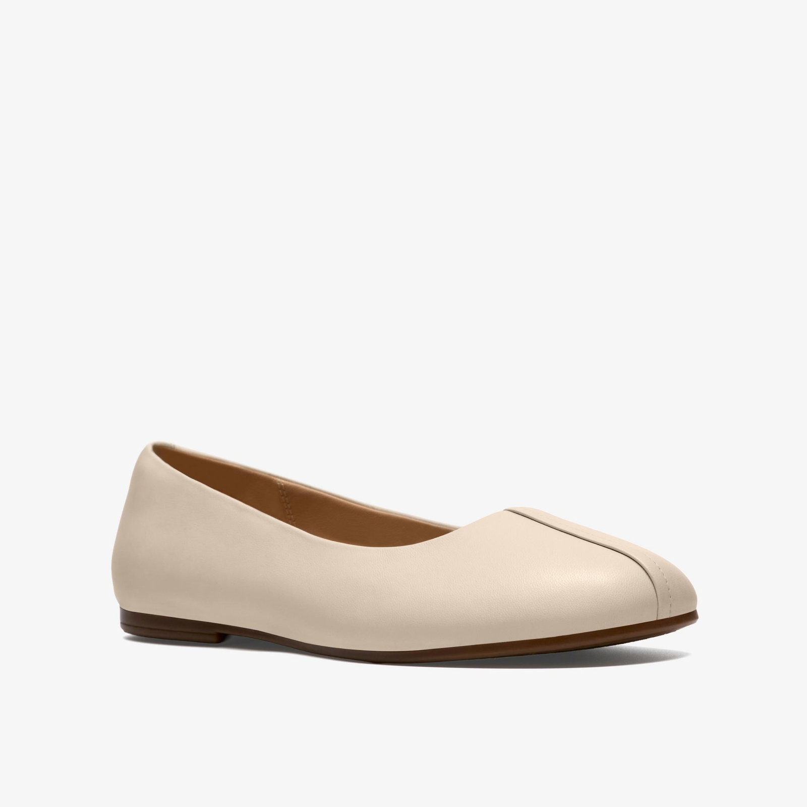 Shop Livia Lily Cream Leather