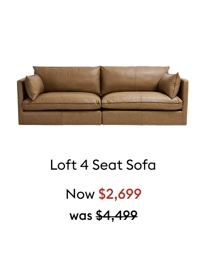 Loft 4 Seat Sofa