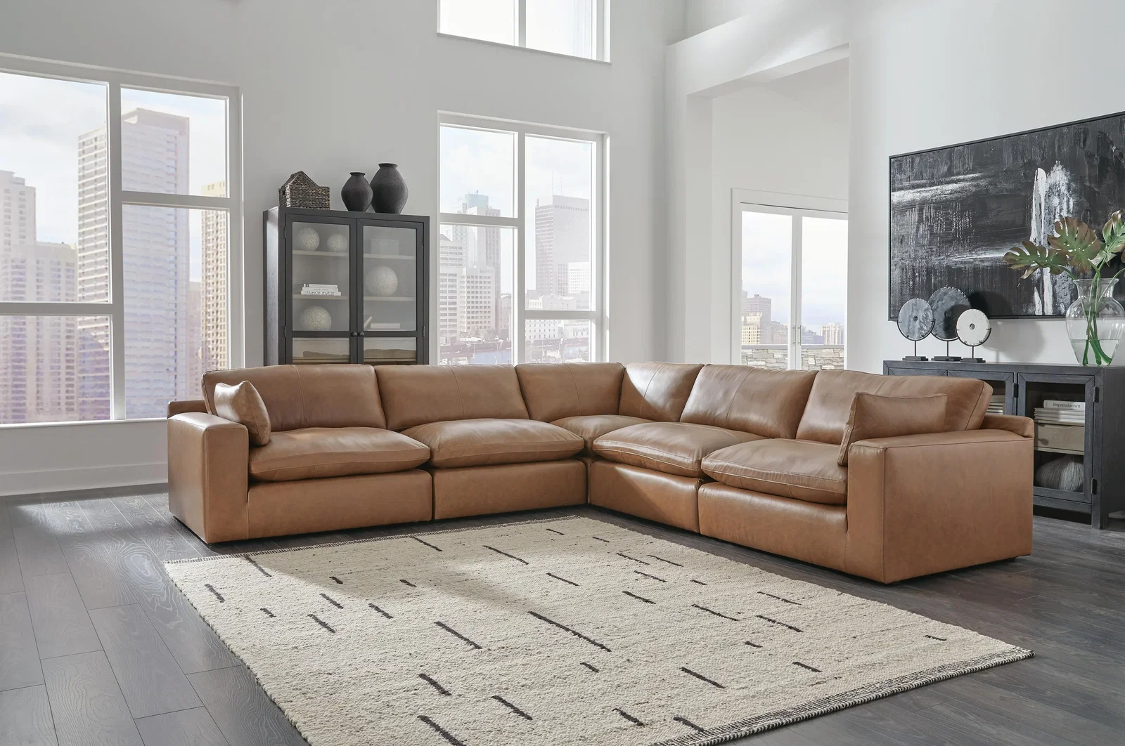 Signature Design by Ashley® Emilia 5-Piece Sectional