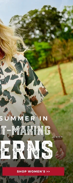 WELCOME SUMMER IN STATE-MAKING PATTERNS | SHOP WOMEN'S >>