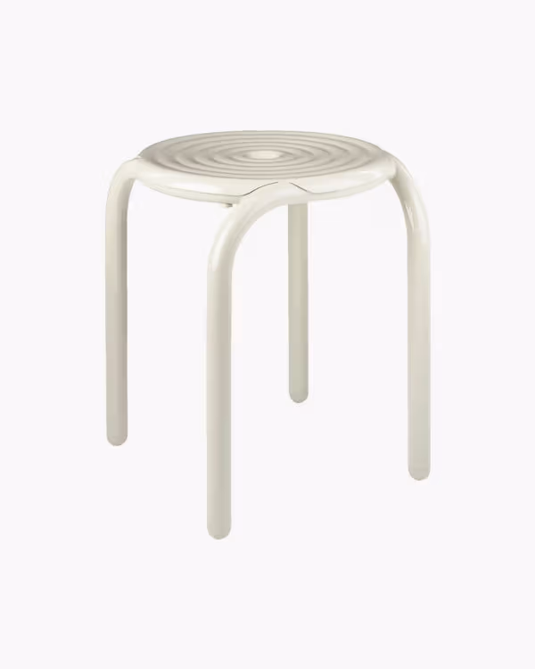 Sgabello Groove, putty