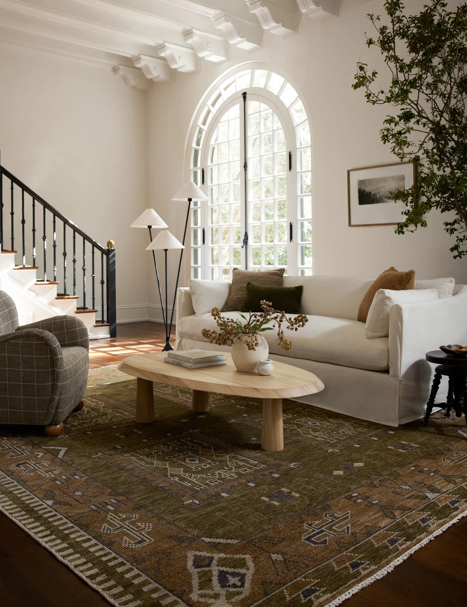 Image of Tahj Hand-Knotted Wool Rug