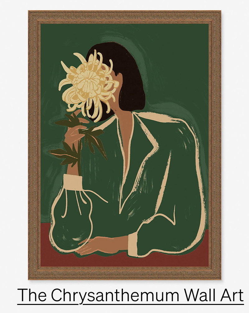 The Chrysanthemum Wall Art