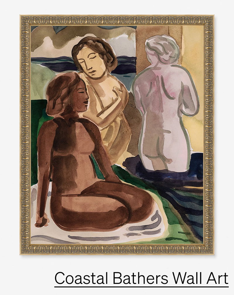 Shop Coastal Bathers Wall Art