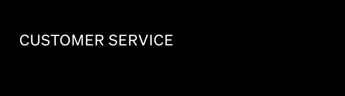Customer Service