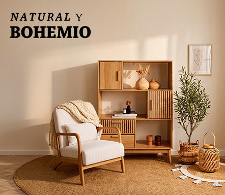 Natural y bohemio