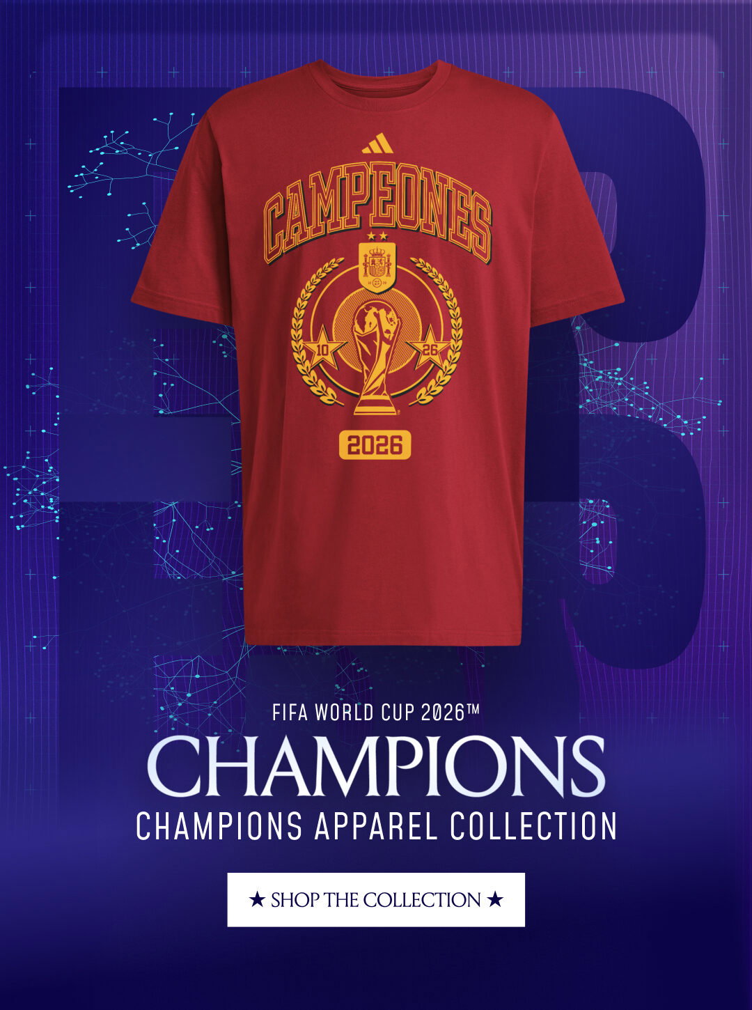 Shop Spain Champions Apparel Collection