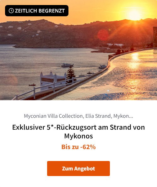 Exklusiver 5*-Rückzugsort am Strand von Mykonos
