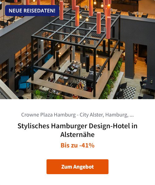 Stylisches Hamburger Design-Hotel in Alsternähe