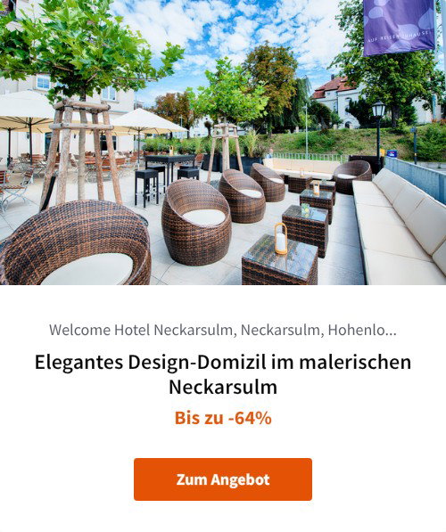 Elegantes Design-Domizil im malerischen Neckarsulm
