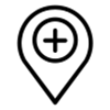 Dekoratives Icon: Verkaufsstellen