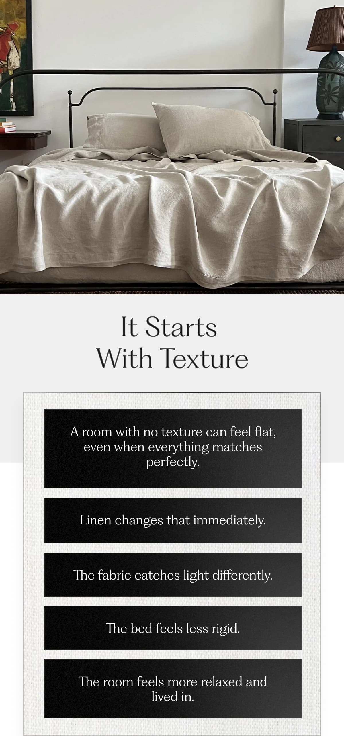 It Starts With Texture