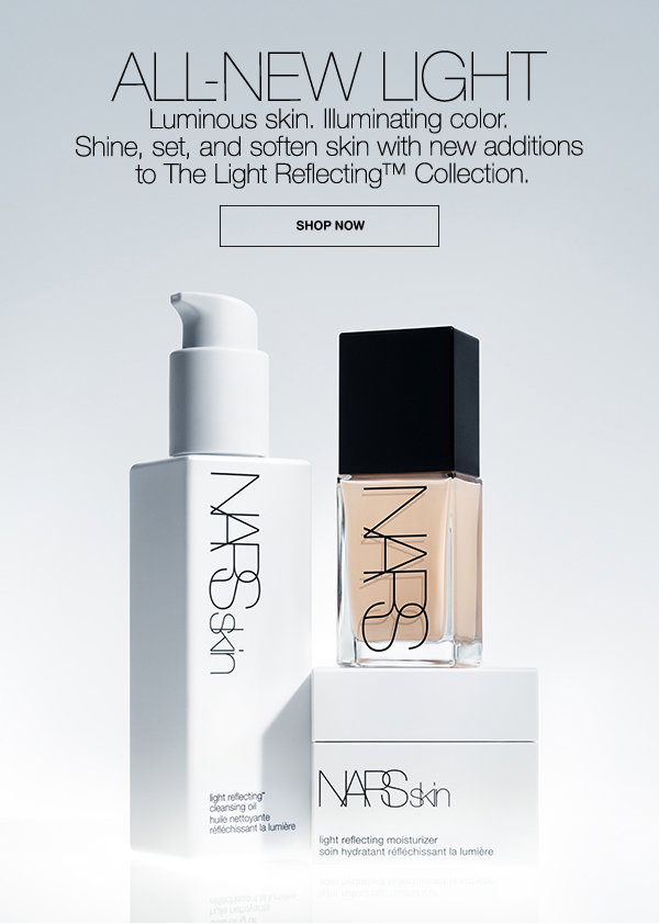 Luminous skin. Illuminating color. Shine, set, and soften skin with new additions to The Light Reflecting™ Collection.