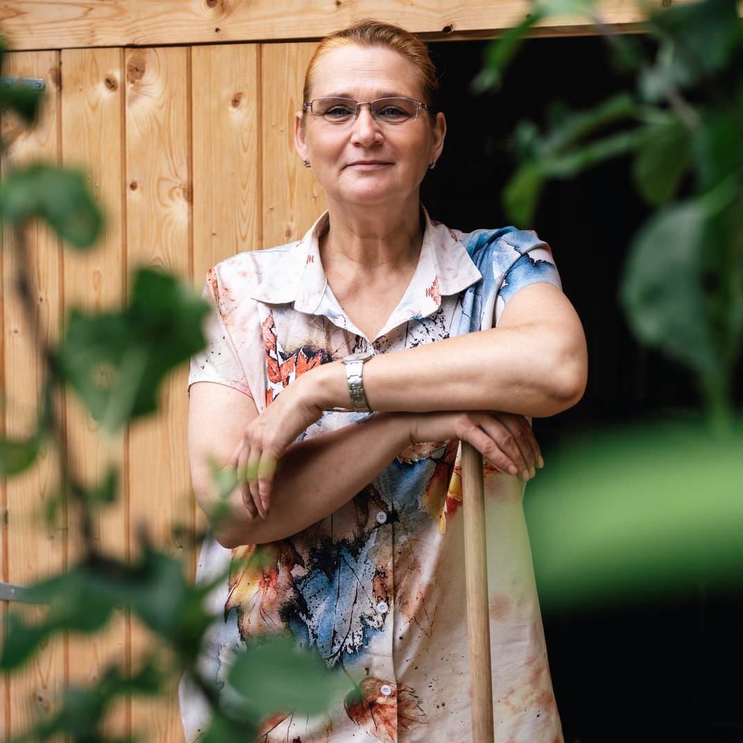 Zij krijgt 85 euro extra steun... vier kilometer verderop zou dat 1.050 euro zijn geweest