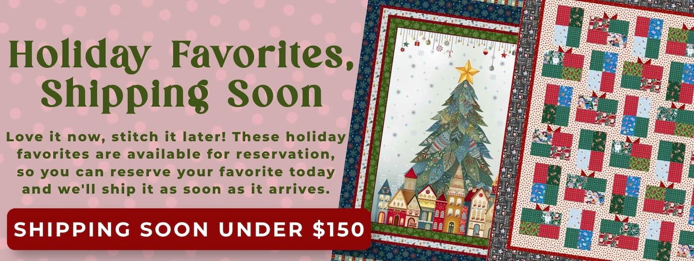 Holiday Kits Shipping SOON