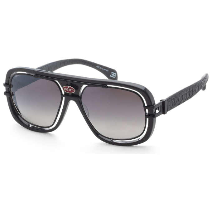 Bugatti Men's Sunglasses 07-GRY-BK