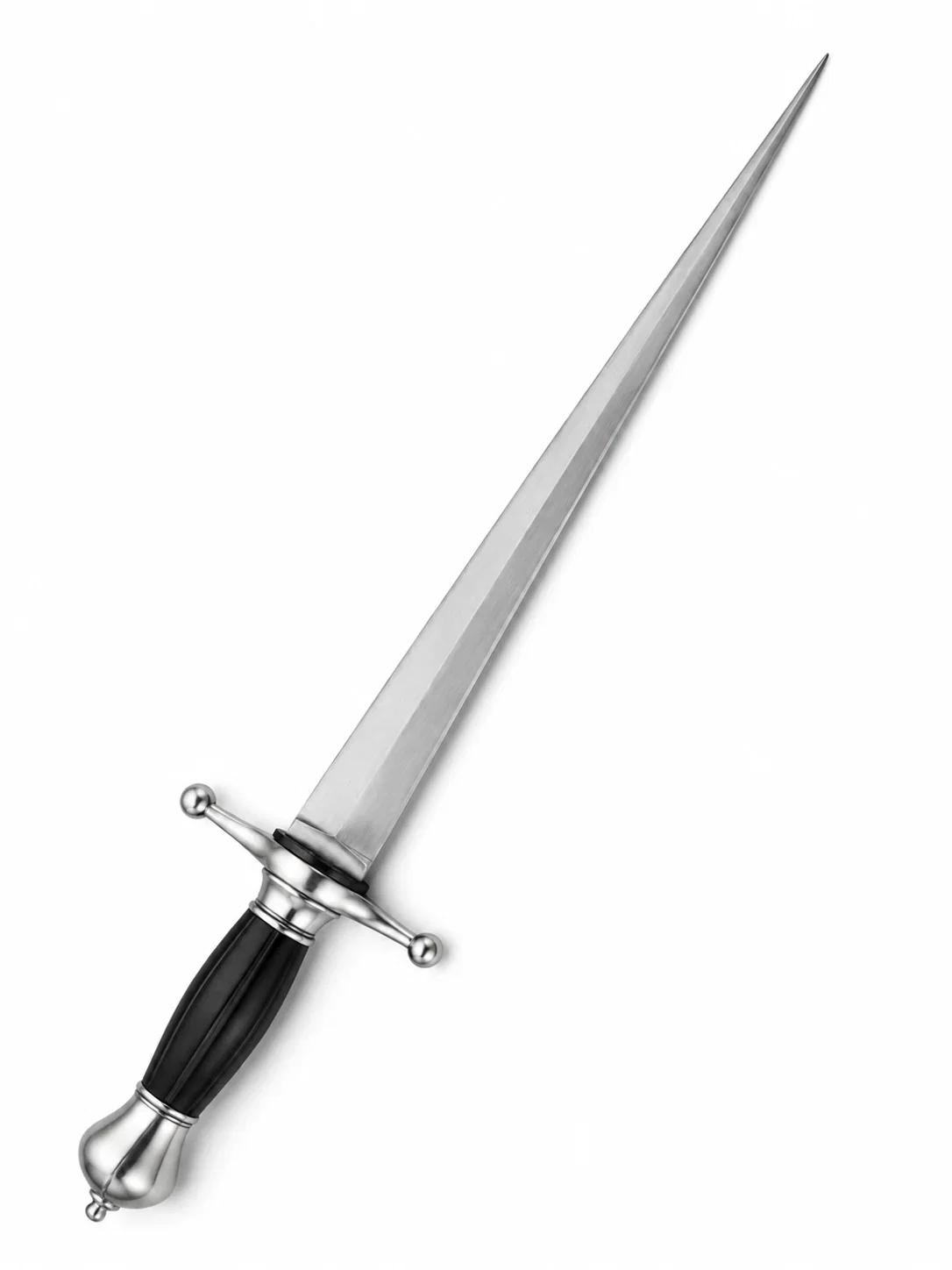 Image of Renaissance Stiletto - 16th Century Italian Blade - 1095 Steel- 12"
