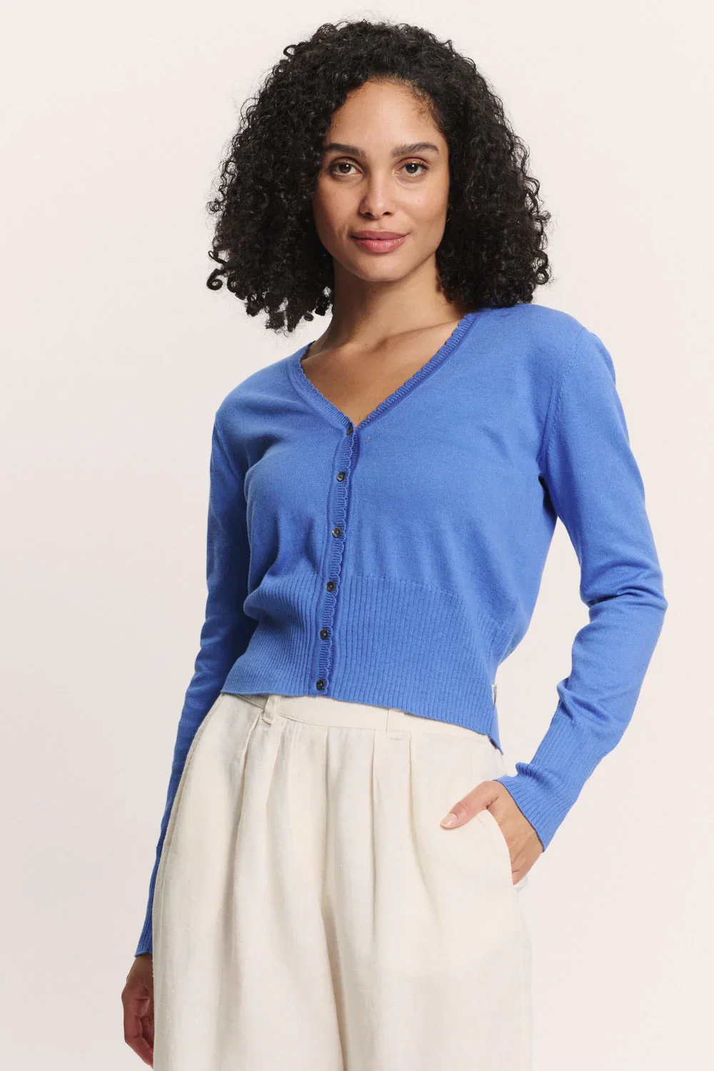 Image of Strickjacke Linaa aus Bio-Baumwolle