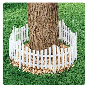366635 Flexible Fence Edging, Set of 4