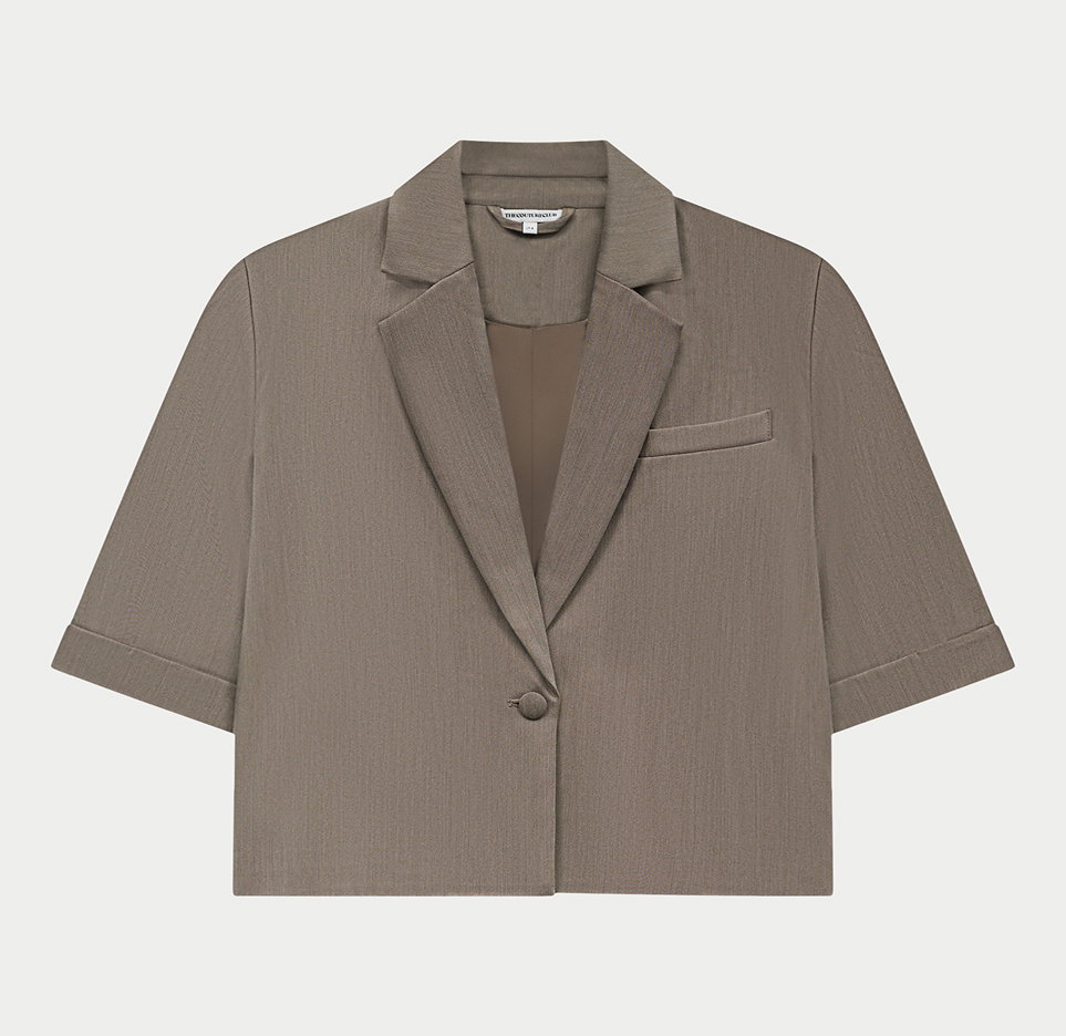 SHORT SLEEVE BLAZER
