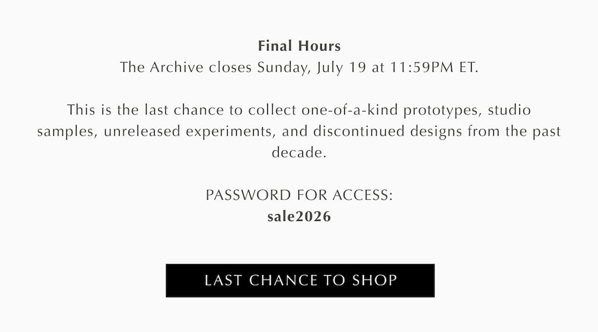 Explore the Archive Sale