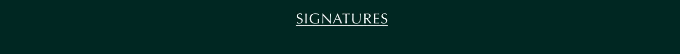 Signatures