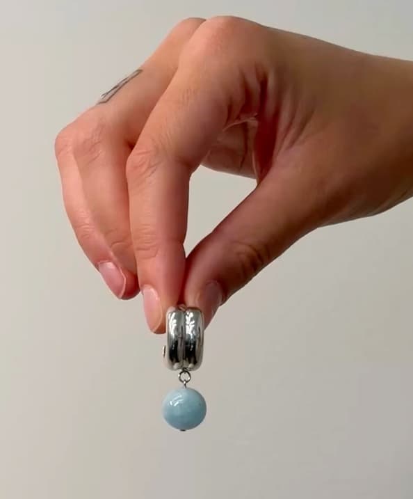 Aquamarine Juliette Earrings [Experiment]