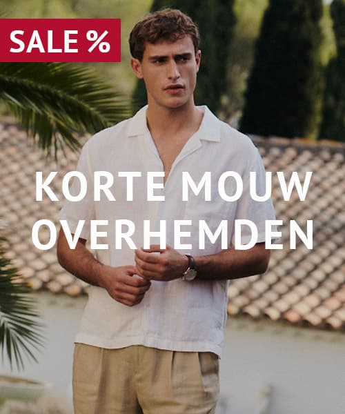 Overhemden met korte mouwen in de sale