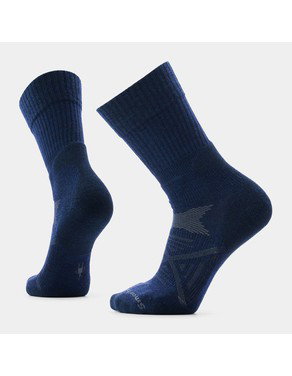 Work Tall Crew Socks-Deep Navy / L