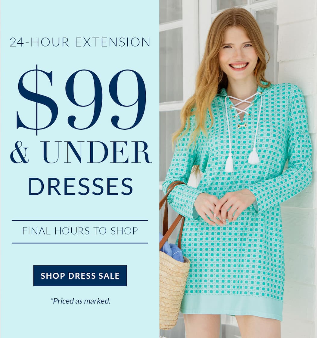 Final Hours: Shop $99 & Under Dresses
