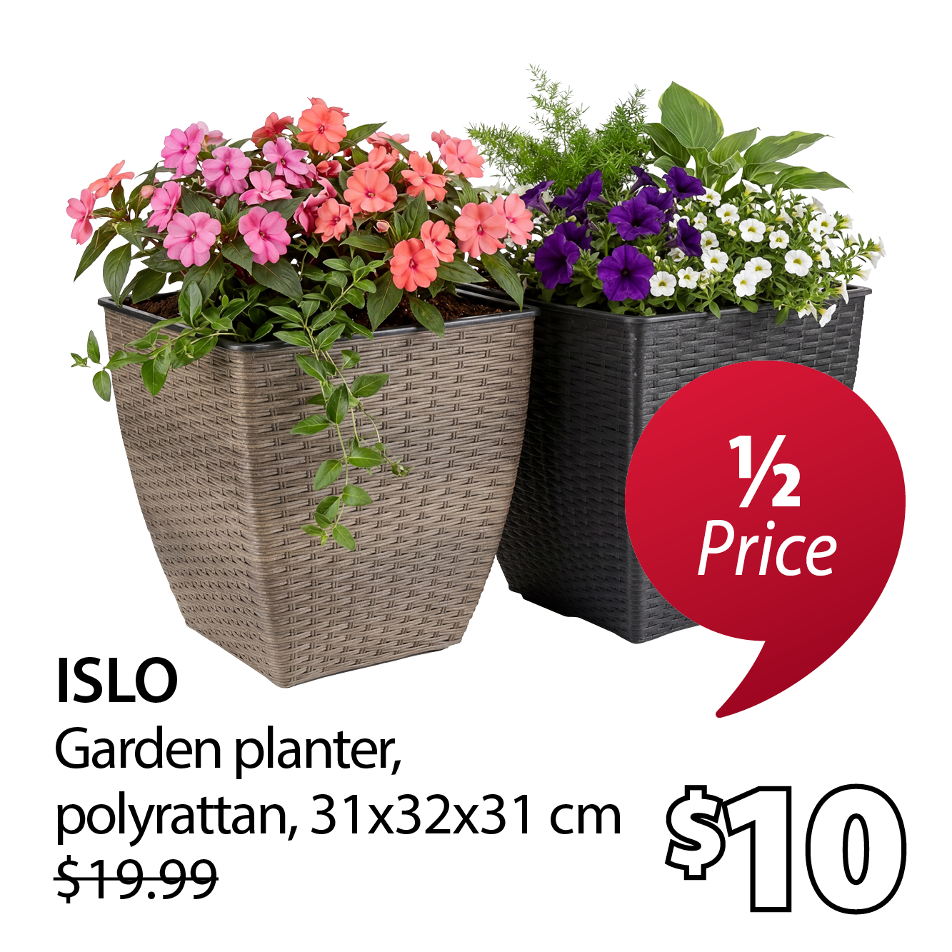 ISLO Garden planter | 1/2 Price