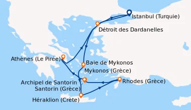 Carte itinéraire