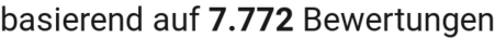 number of reviews