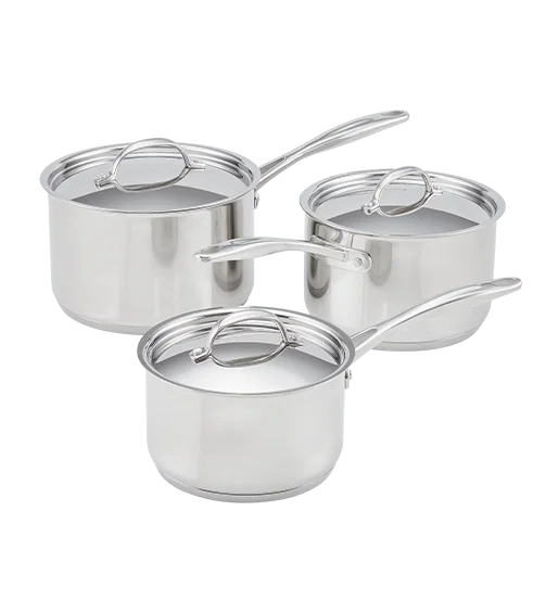 Image of Profile 3 Piece Saucepan Set