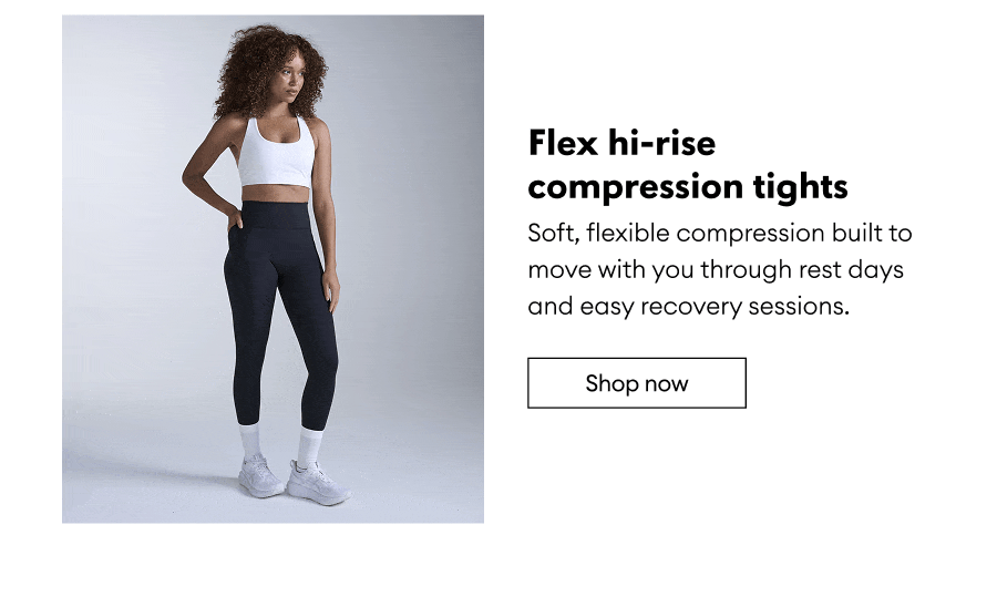 Flex hi-rise compression tights | Shop now 