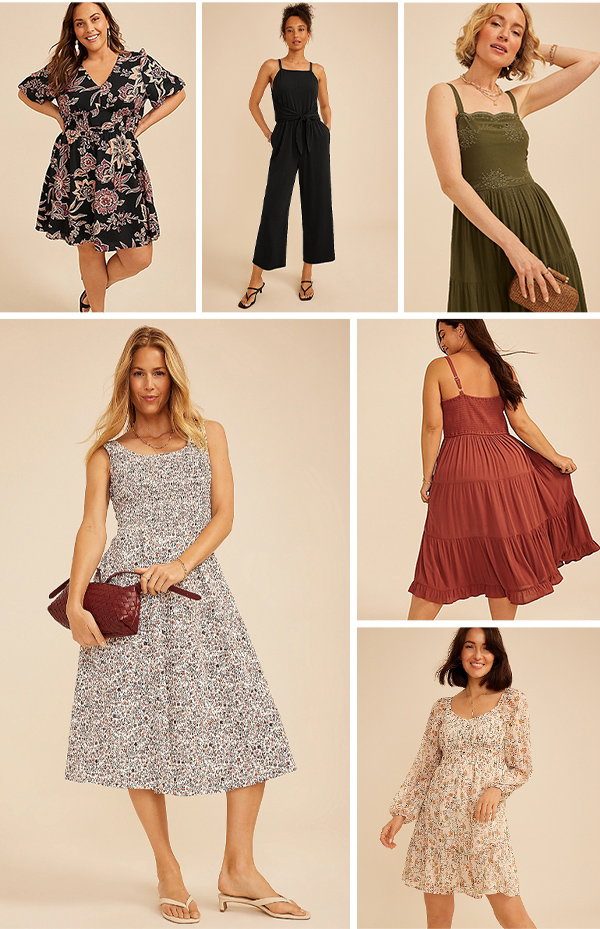 Models wearing maurices clothing.