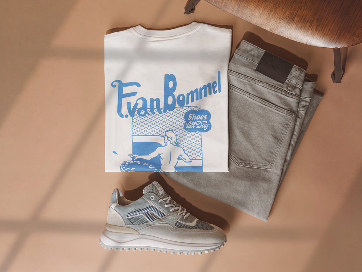 t-shirts and sneakers