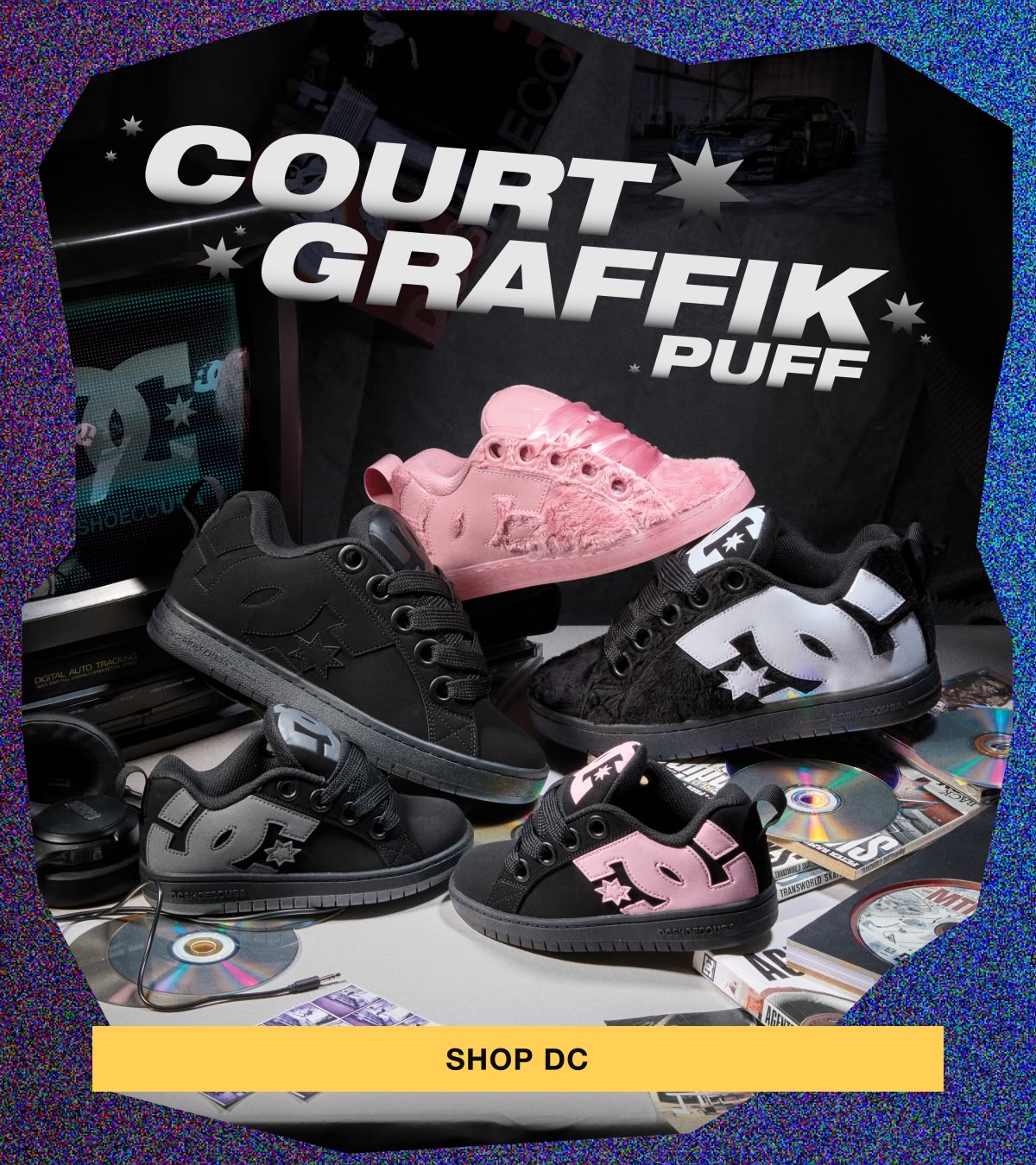 Shop DC Shoes, including the Court Graffiks in an array of styles