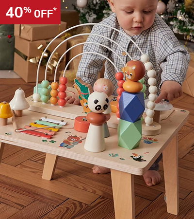 -40% off* Musical Activity Table in FSC®100% Wood, Happy Animals