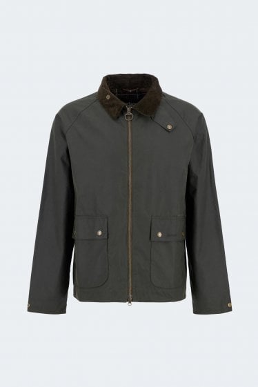 SHORT BEDALE WAX JACKET