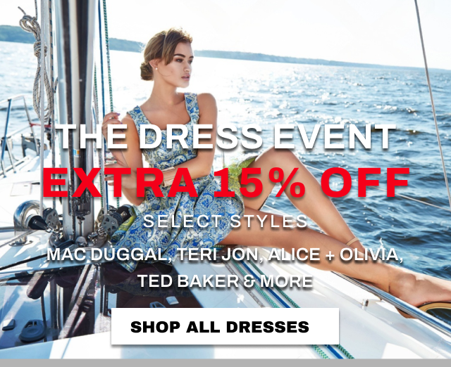 Extra 15% Off Select Dresses