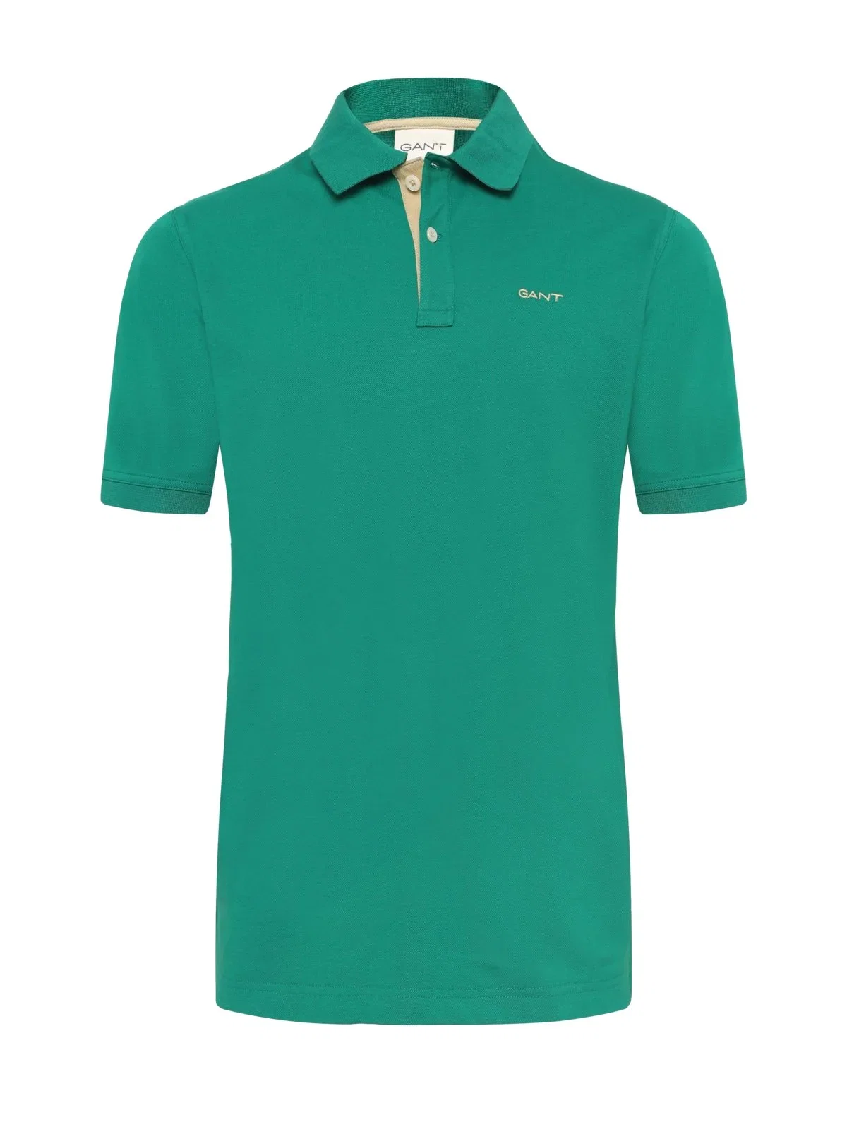 Piqué-Poloshirt mit Stretchanteil und Label-Stickerei, Regular Fit