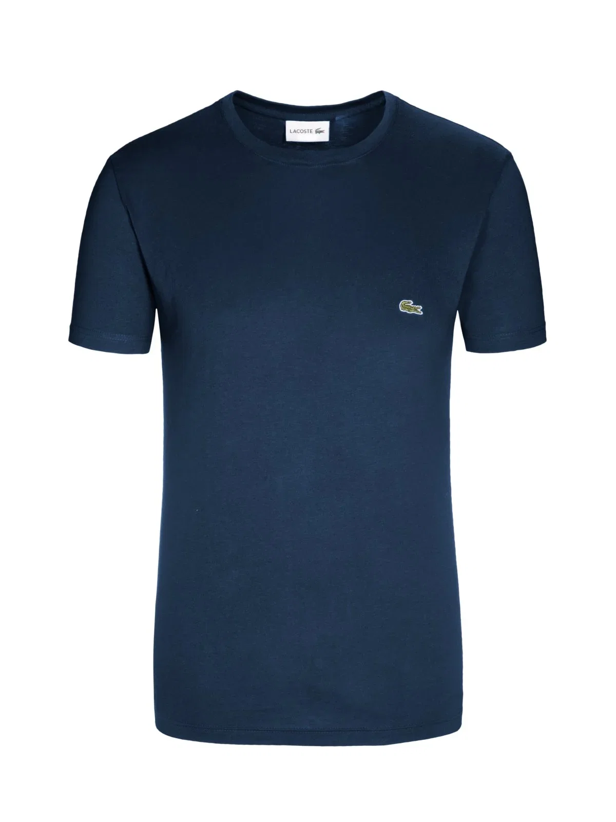 T-Shirt aus Pima-Baumwolle mit Logo-Aufnäher