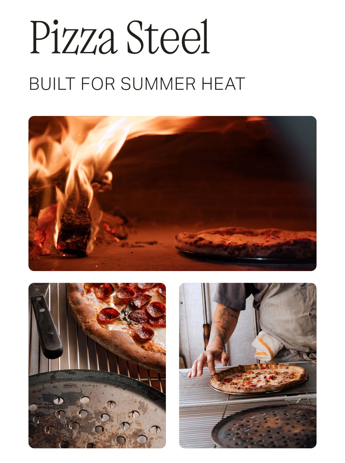 Built for Summer Heat: Pizza Steel