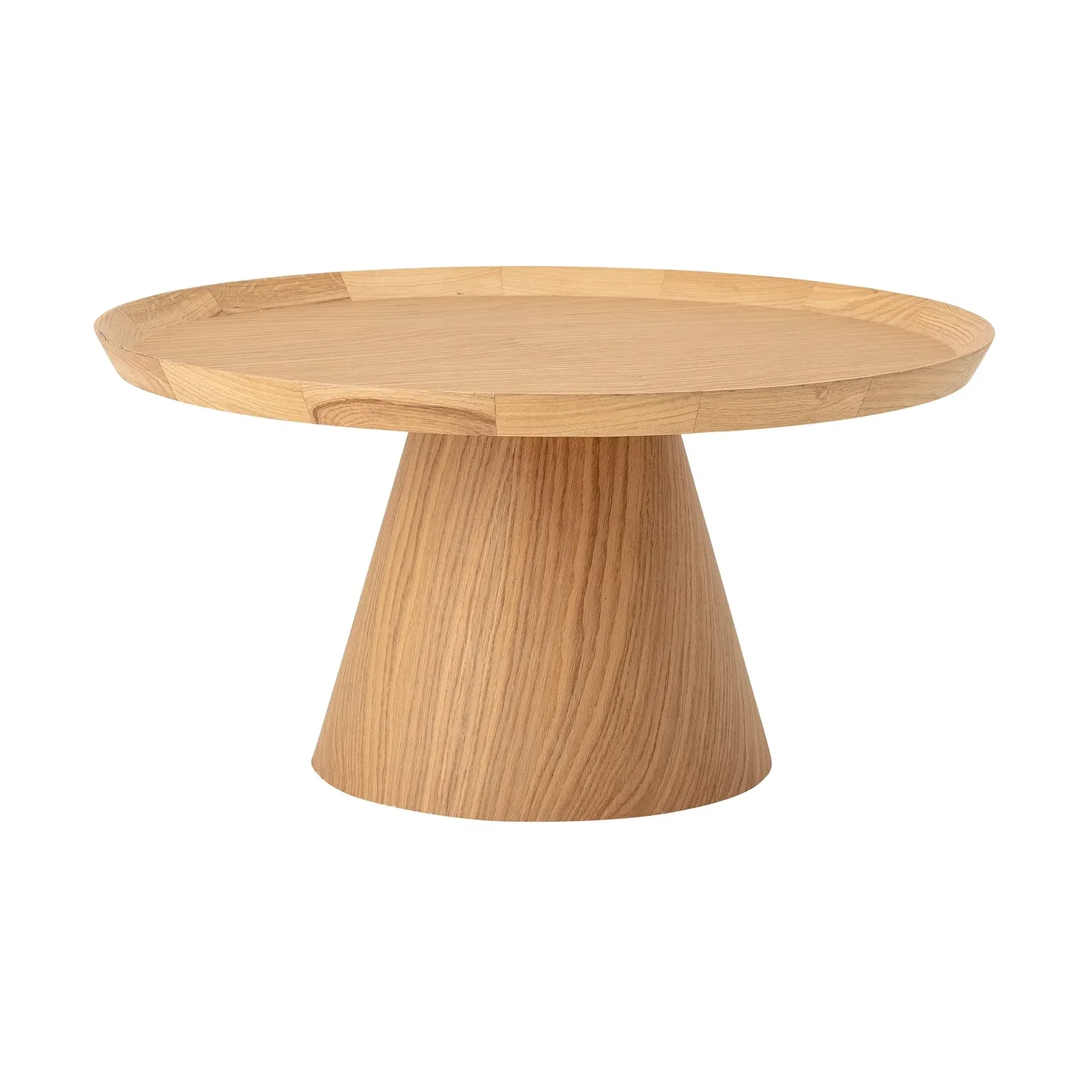 Mesa auxiliar Luana Ø74 cm Roble