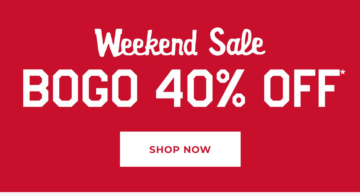 BOGO 40% off*