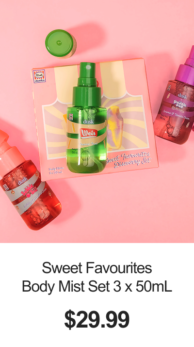Sweet Favourites Body Mist Set 3 x 50mL