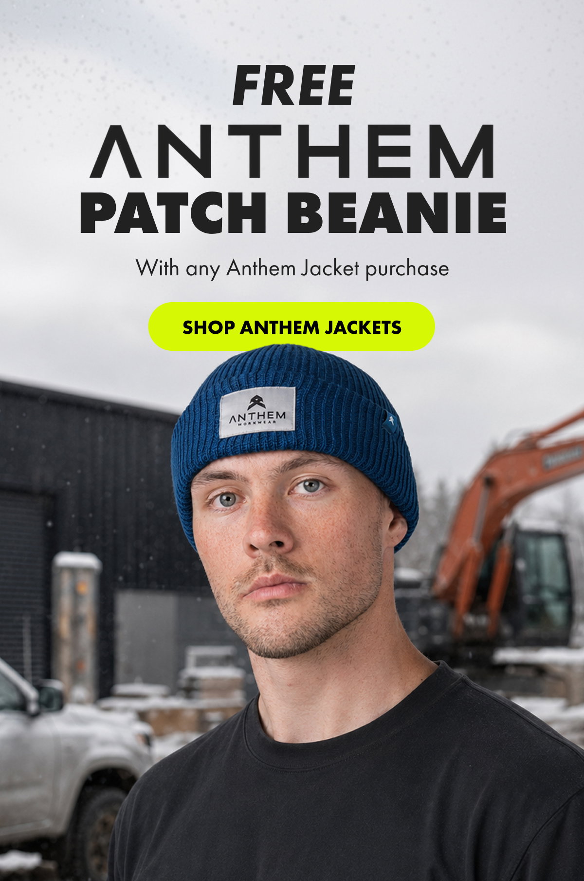 FREE ANTHEM PATCH BEANIE | SHOP ANTHEM JACKETS 